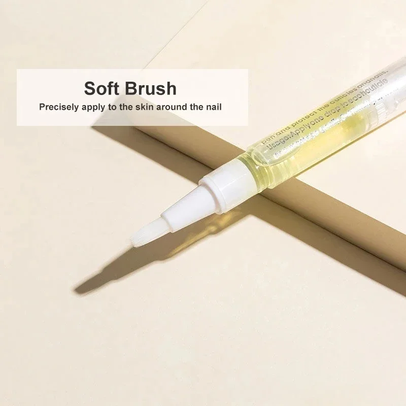 Nail Cuticle Oil Pen for Beauty Health Edge Pen Oil 5ml Nourishment Oil for Manicure Nailfinger Care Tools Finger Nail Treatment