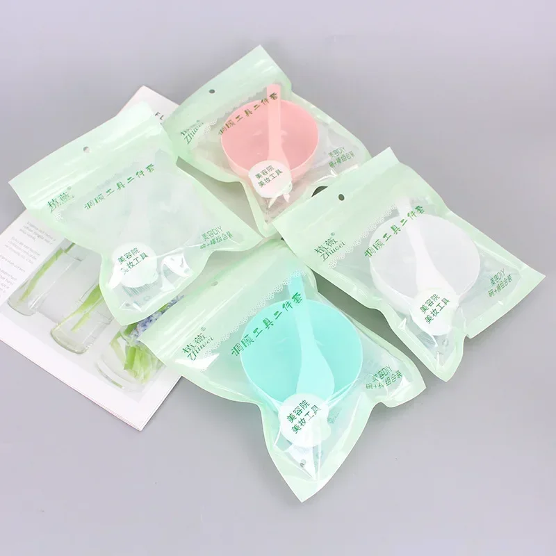 DIY Facemask Mixing Tool, Skin Care, Beauty Health, Silicone Mask Bowl, Makeup Brushes, Spatula, Face Mask Mixing Bowl Set