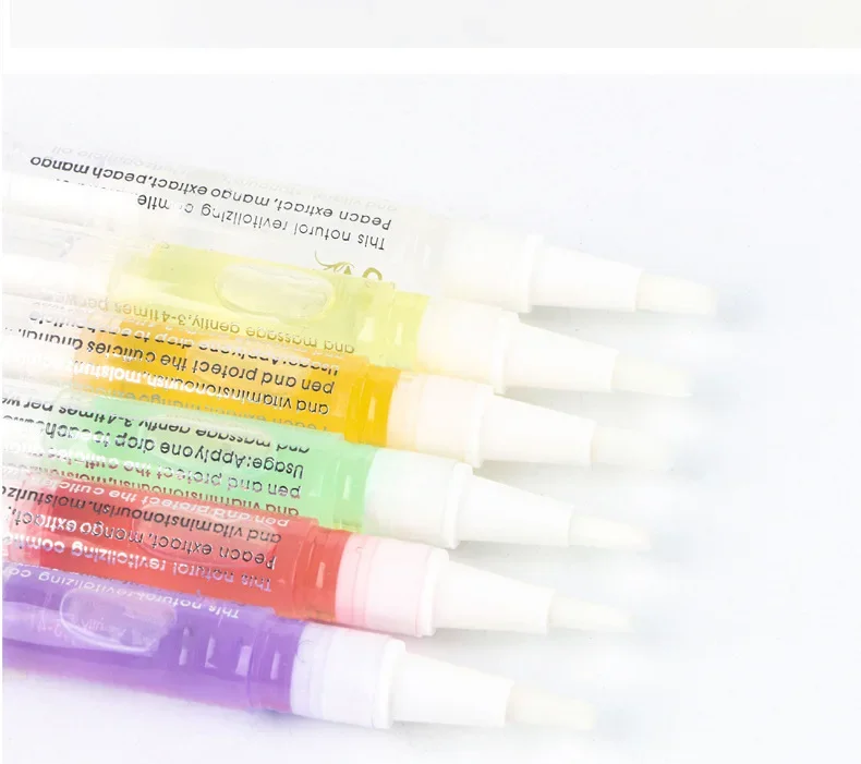 Nail Cuticle Oil Pen for Beauty Health Edge Pen Oil 5ml Nourishment Oil for Manicure Nailfinger Care Tools Finger Nail Treatment